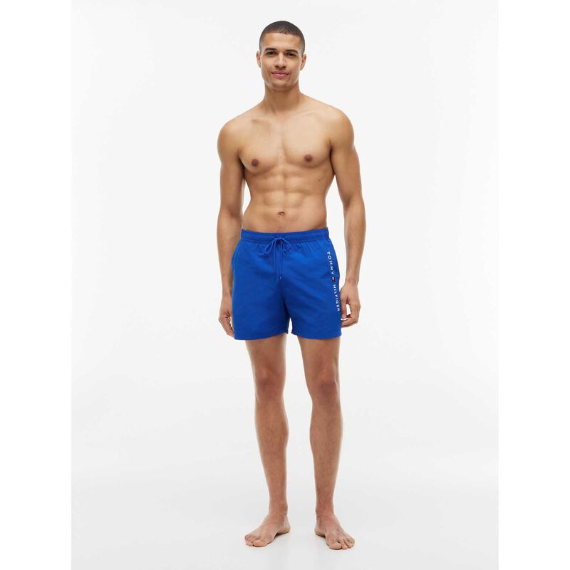 Tommy Hilfiger Original Logo Mid Length Swim Shorts image number 3